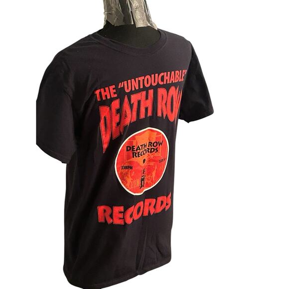 “The Impossible” Death Row Records T-Shirt Mens Small Black Short Sleeve Rap Tee - Picture 2 of 6